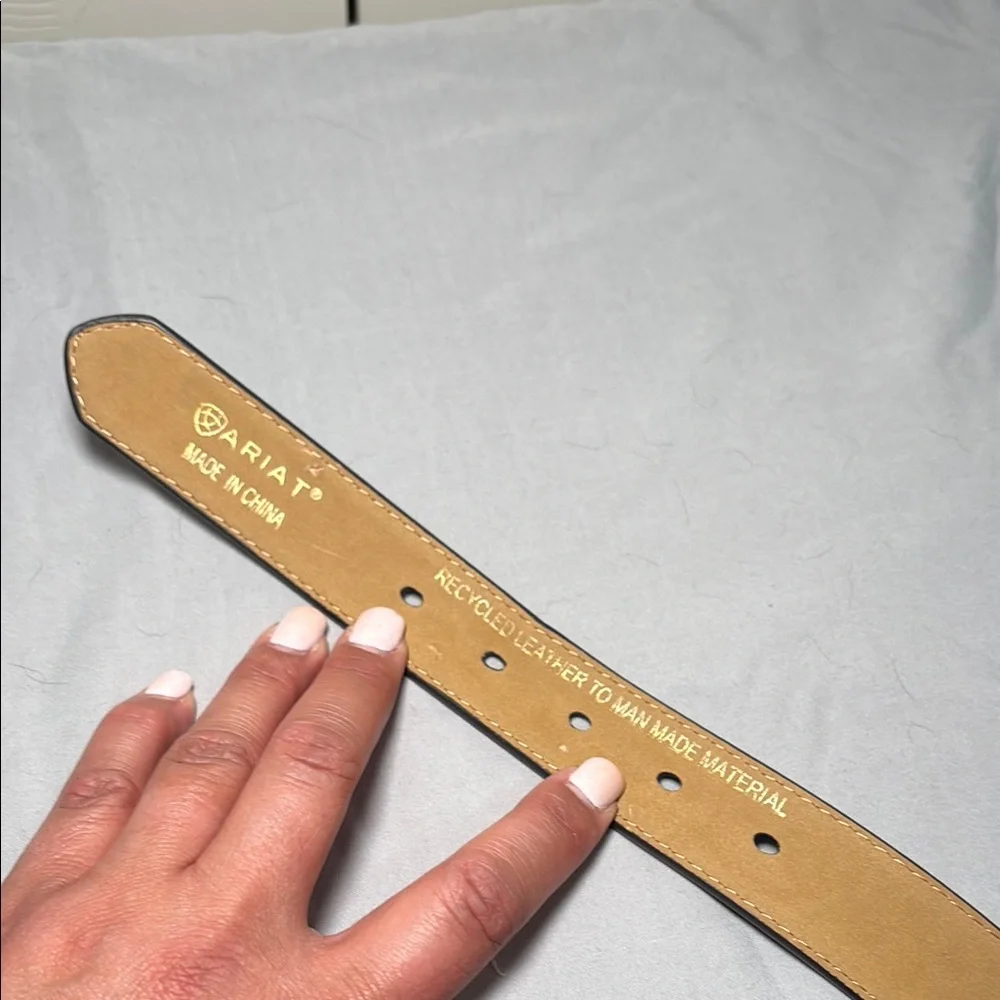 Ariat kids belt